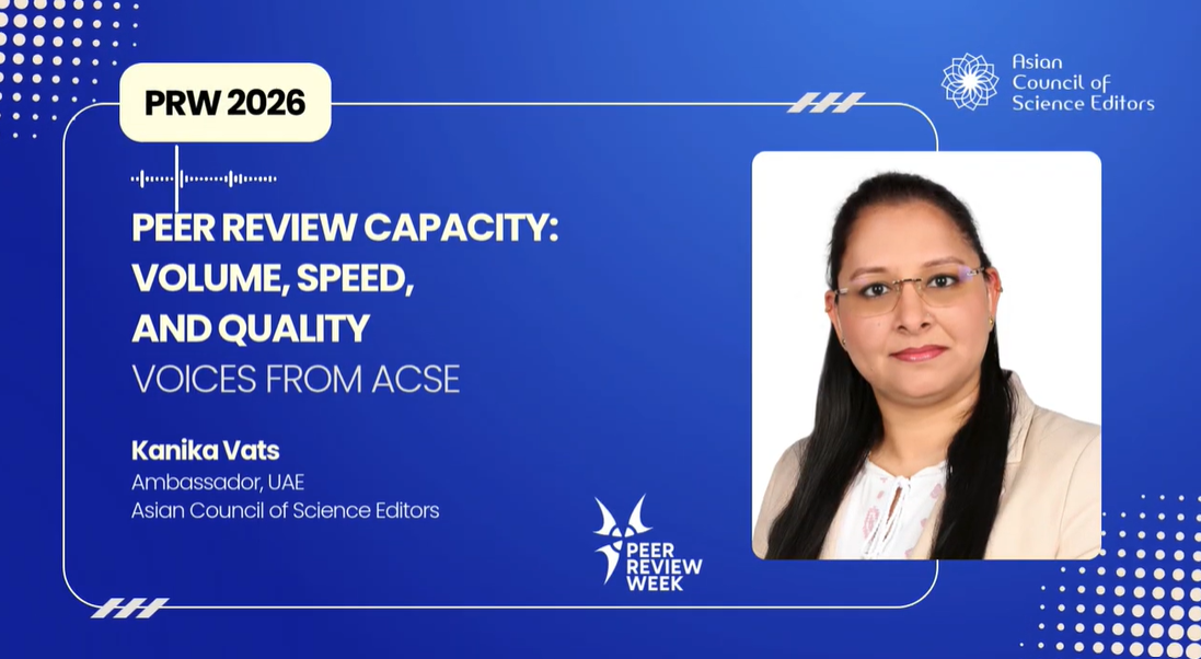  Do We Really Need More Reviewers? | PRW Opinion with Dr. Kanika Vats, ACSE Ambassador